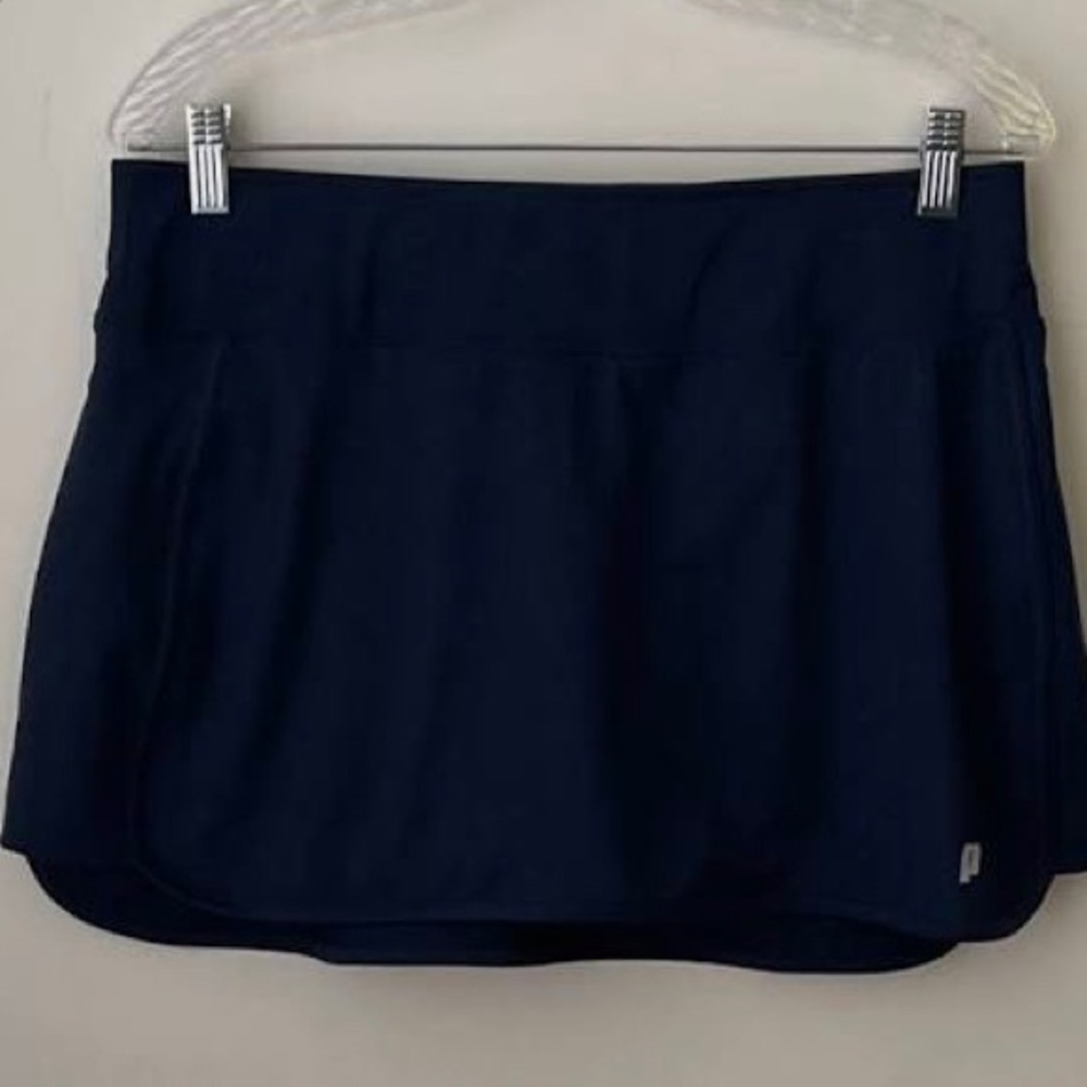 Navy prince tinnis skirt size small